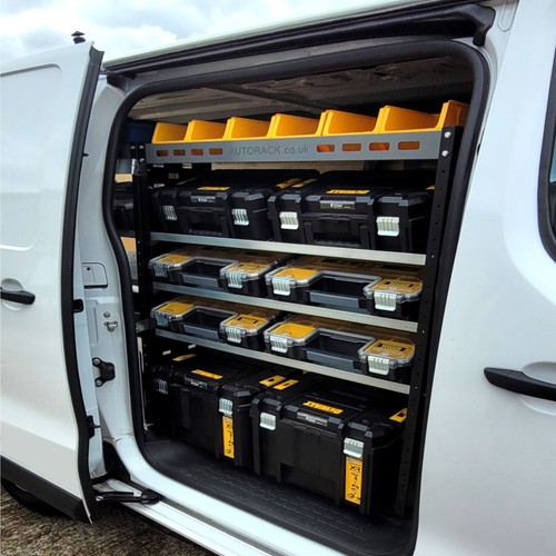 Autorack van racking - van,