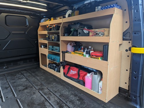 Transit custom van racking ply - custom,